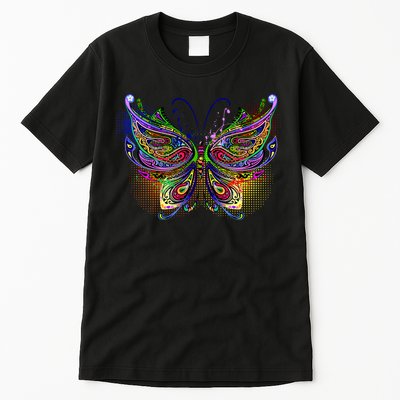 Trippy Variegated Butterfly Tall T-Shirt