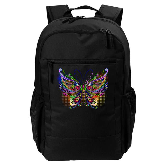 Trippy Variegated Butterfly Daily Commute Backpack