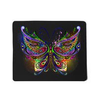 Trippy Variegated Butterfly Mousepad