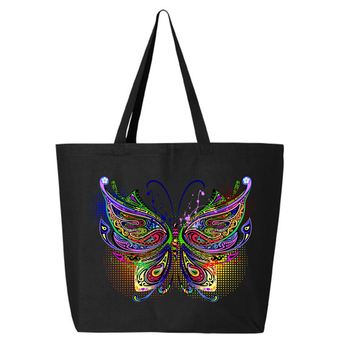 Trippy Variegated Butterfly 25L Jumbo Tote