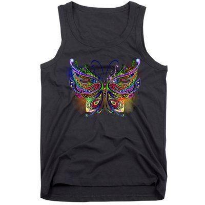 Trippy Variegated Butterfly Tank Top