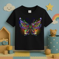 Trippy Variegated Butterfly Toddler T-Shirt