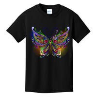 Trippy Variegated Butterfly Kids T-Shirt