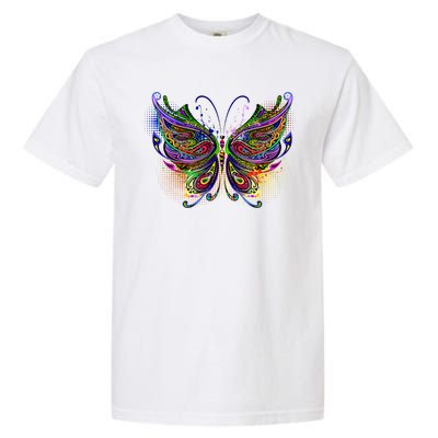 Trippy Variegated Butterfly Garment-Dyed Heavyweight T-Shirt