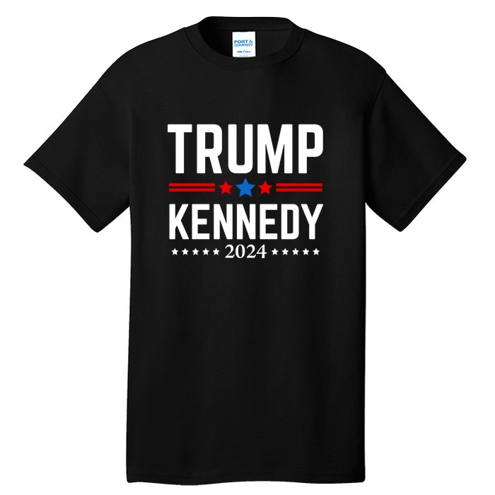 Trump Rfk Jr 2024 Trump Kennedy Tall T-Shirt