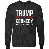 Trump Rfk Jr 2024 Trump Kennedy Tie-Dye Long Sleeve Shirt