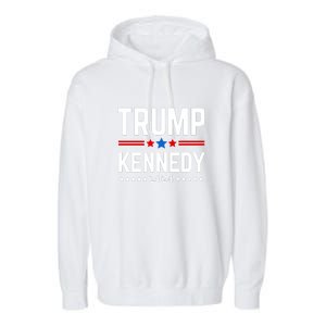 Trump Rfk Jr 2024 Trump Kennedy Garment-Dyed Fleece Hoodie