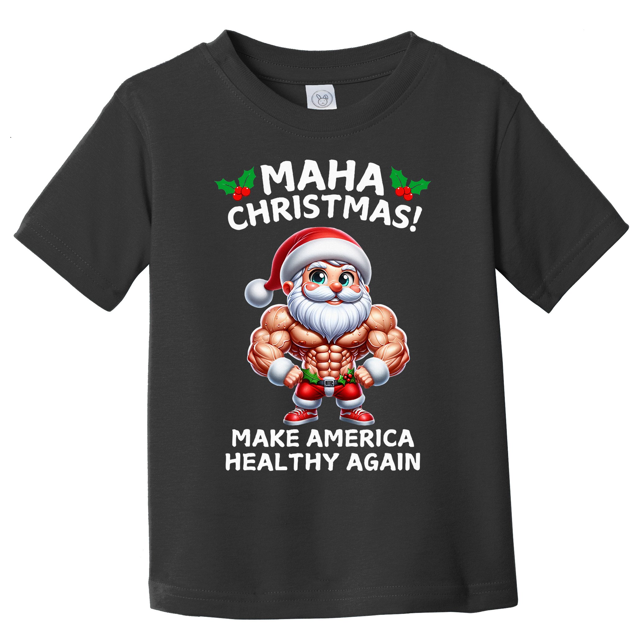 Trump Rfk Jr Christmas Santa Maha Christmas Holiday Fitness Toddler T-Shirt