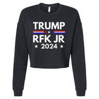 Trump Rfk Jr 2024 Trump Kennedy 2024 Cropped Pullover Crew