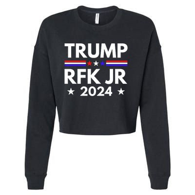 Trump Rfk Jr 2024 Trump Kennedy 2024 Cropped Pullover Crew