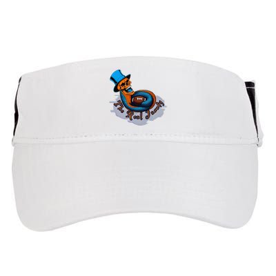 The Real Jaunty Logo Adult Drive Performance Visor