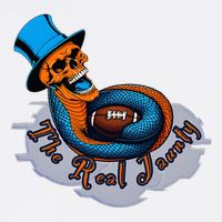The Real Jaunty Logo Adult Drive Performance Visor