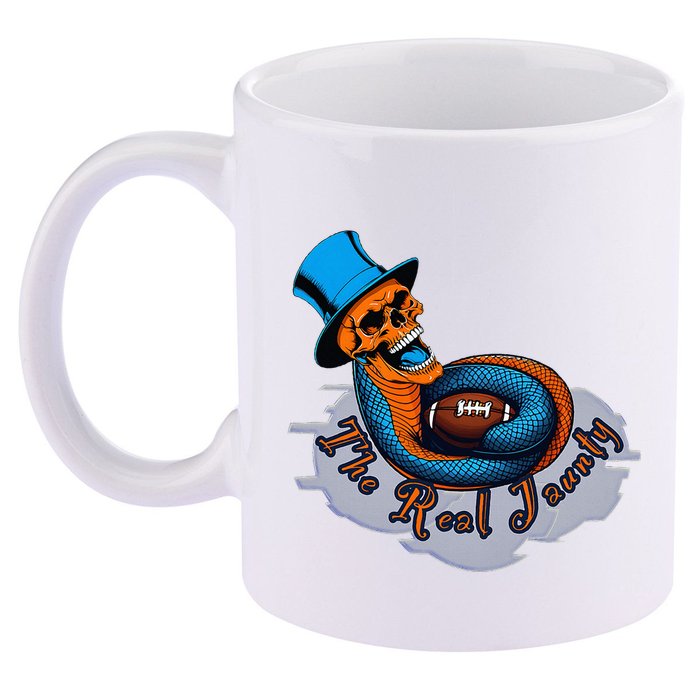 The Real Jaunty Logo 11oz C Handle Ceramic Mug