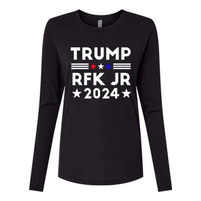 Trump RFK JR 2024 Womens Cotton Relaxed Long Sleeve T-Shirt