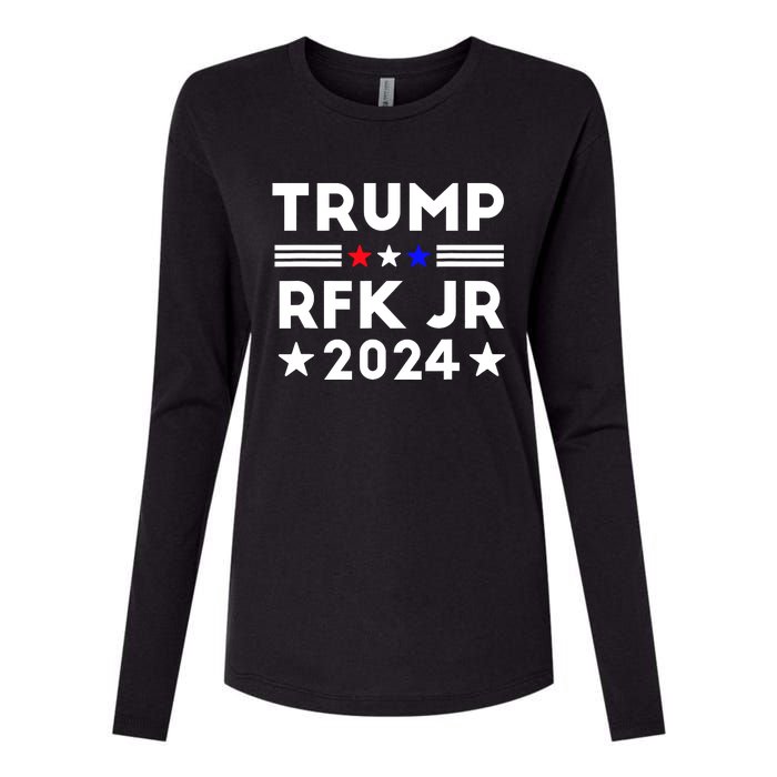 Trump RFK JR 2024 Womens Cotton Relaxed Long Sleeve T-Shirt