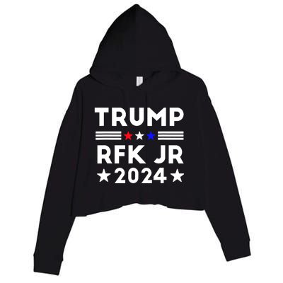 Trump RFK JR 2024 Crop Fleece Hoodie