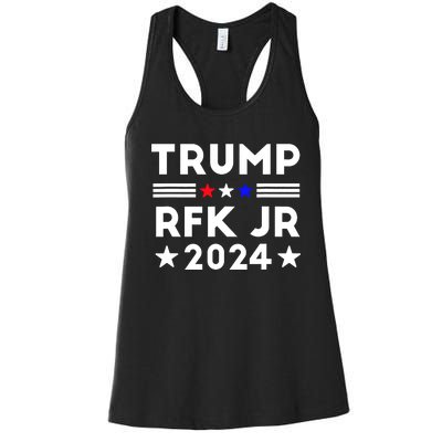 Trump RFK JR 2024 Women's Racerback Tank