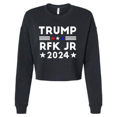 Trump RFK JR 2024 Cropped Pullover Crew