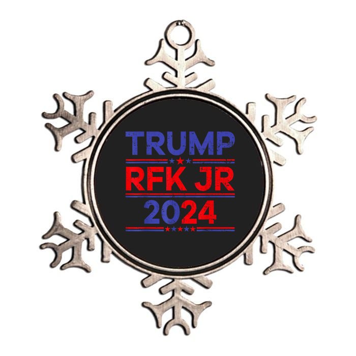 Trump Rfk Jr 2024 Trump Kennedy 2024 Metallic Star Ornament