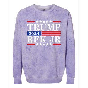 Trump Rfk Jr 2024 Trump Kennedy 2024 Colorblast Crewneck Sweatshirt