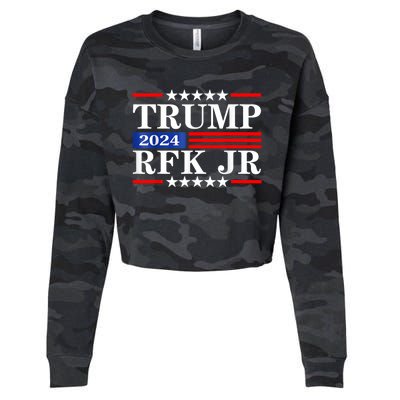 Trump Rfk Jr 2024 Trump Kennedy 2024 Cropped Pullover Crew