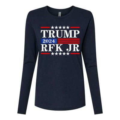 Trump Rfk Jr 2024 Trump Kennedy 2024 Womens Cotton Relaxed Long Sleeve T-Shirt