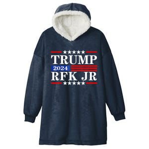 Trump Rfk Jr 2024 Trump Kennedy 2024 Hooded Wearable Blanket