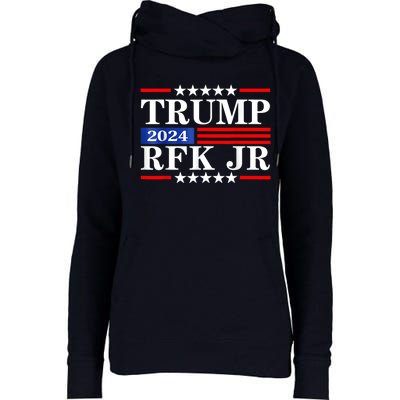 Trump Rfk Jr 2024 Trump Kennedy 2024 Womens Funnel Neck Pullover Hood