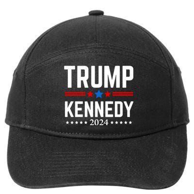 Trump Rfk Jr 2024 Trump Kennedy 7-Panel Snapback Hat