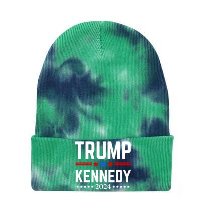 Trump Rfk Jr 2024 Trump Kennedy Tie Dye 12in Knit Beanie