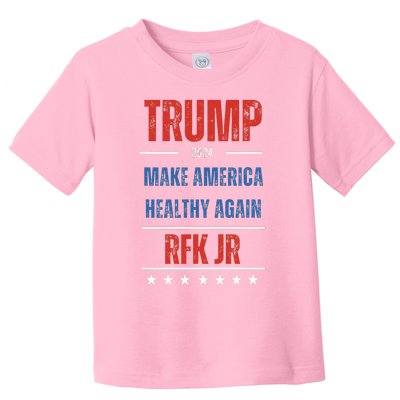 Trump Rfk Jr Make America Healthy Again 2024 President Maha Toddler T-Shirt