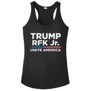 Trump Rfk Jr. Kennedy 2024 Unite America Us Election Ladies PosiCharge Competitor Racerback Tank