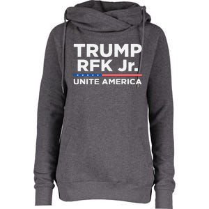 Trump Rfk Jr. Kennedy 2024 Unite America Us Election Womens Funnel Neck Pullover Hood