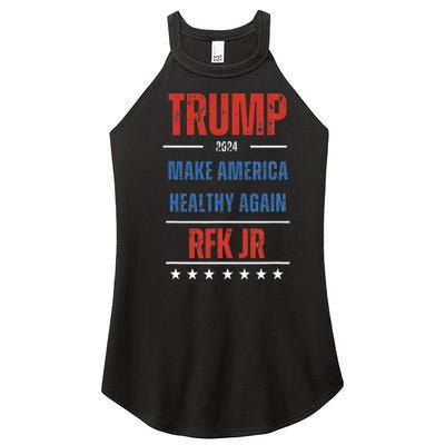 Trump Rfk Jr Make America Healthy Again 2024 President Maha Women’s Perfect Tri Rocker Tank