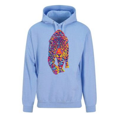 The Rainbow Jaguar Unisex Surf Hoodie