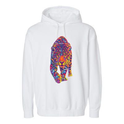 The Rainbow Jaguar Garment-Dyed Fleece Hoodie