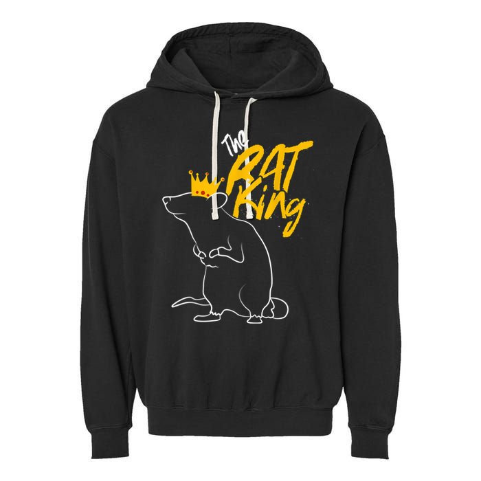 The Rat King , Mouse Nutcracker Ballet Dance Garment-Dyed Fleece Hoodie