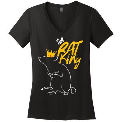 The Rat King , Mouse Nutcracker Ballet Dance Women's V-Neck T-Shirt