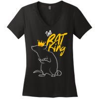 The Rat King , Mouse Nutcracker Ballet Dance Women's V-Neck T-Shirt