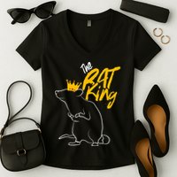 The Rat King , Mouse Nutcracker Ballet Dance Women's V-Neck T-Shirt