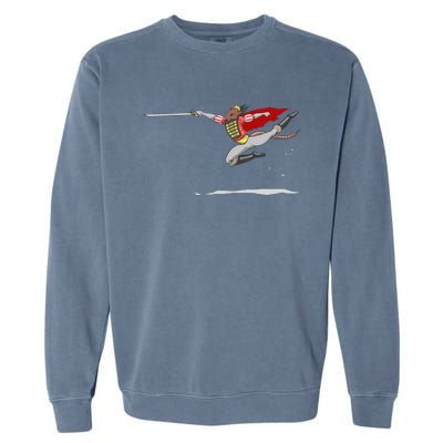 The Rat King Nutcracker Ballet Dance T For Dad Garment-Dyed Sweatshirt