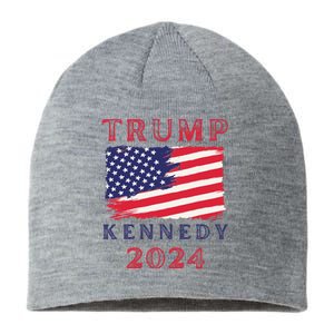 Trump Rfk Kennedy Presidential Campaign American Flag 2024 Sustainable Beanie