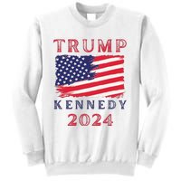 Trump Rfk Kennedy Presidential Campaign American Flag 2024 Sweatshirt