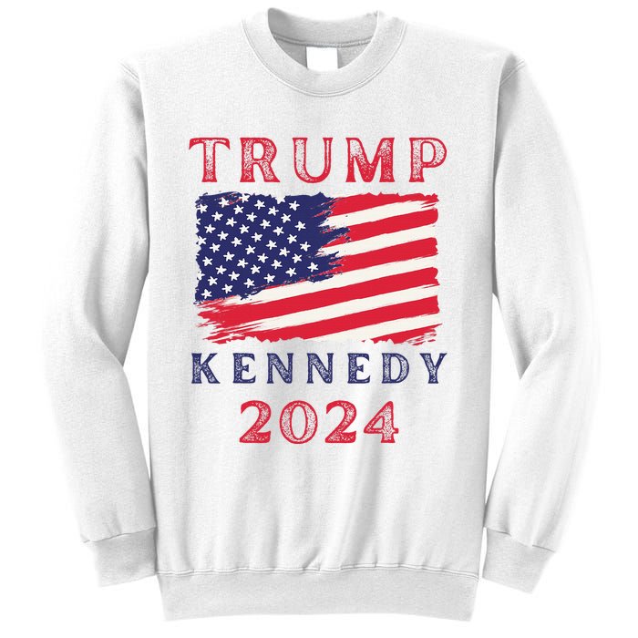 Trump Rfk Kennedy Presidential Campaign American Flag 2024 Sweatshirt