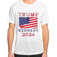 Trump Rfk Kennedy Presidential Campaign American Flag 2024 Adult ChromaSoft Performance T-Shirt