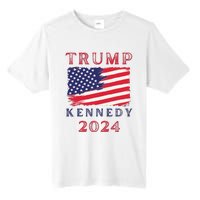 Trump Rfk Kennedy Presidential Campaign American Flag 2024 Tall Fusion ChromaSoft Performance T-Shirt