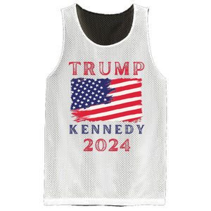 Trump Rfk Kennedy Presidential Campaign American Flag 2024 Mesh Reversible Basketball Jersey Tank