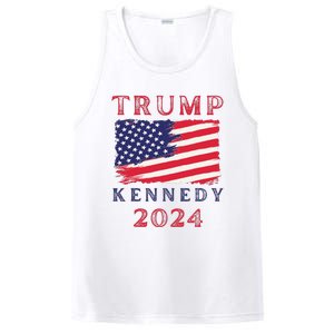 Trump Rfk Kennedy Presidential Campaign American Flag 2024 PosiCharge Competitor Tank