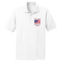 Trump Rfk Kennedy Presidential Campaign American Flag 2024 PosiCharge RacerMesh Polo