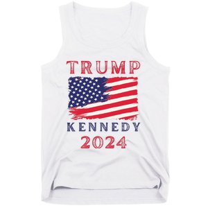 Trump Rfk Kennedy Presidential Campaign American Flag 2024 Tank Top